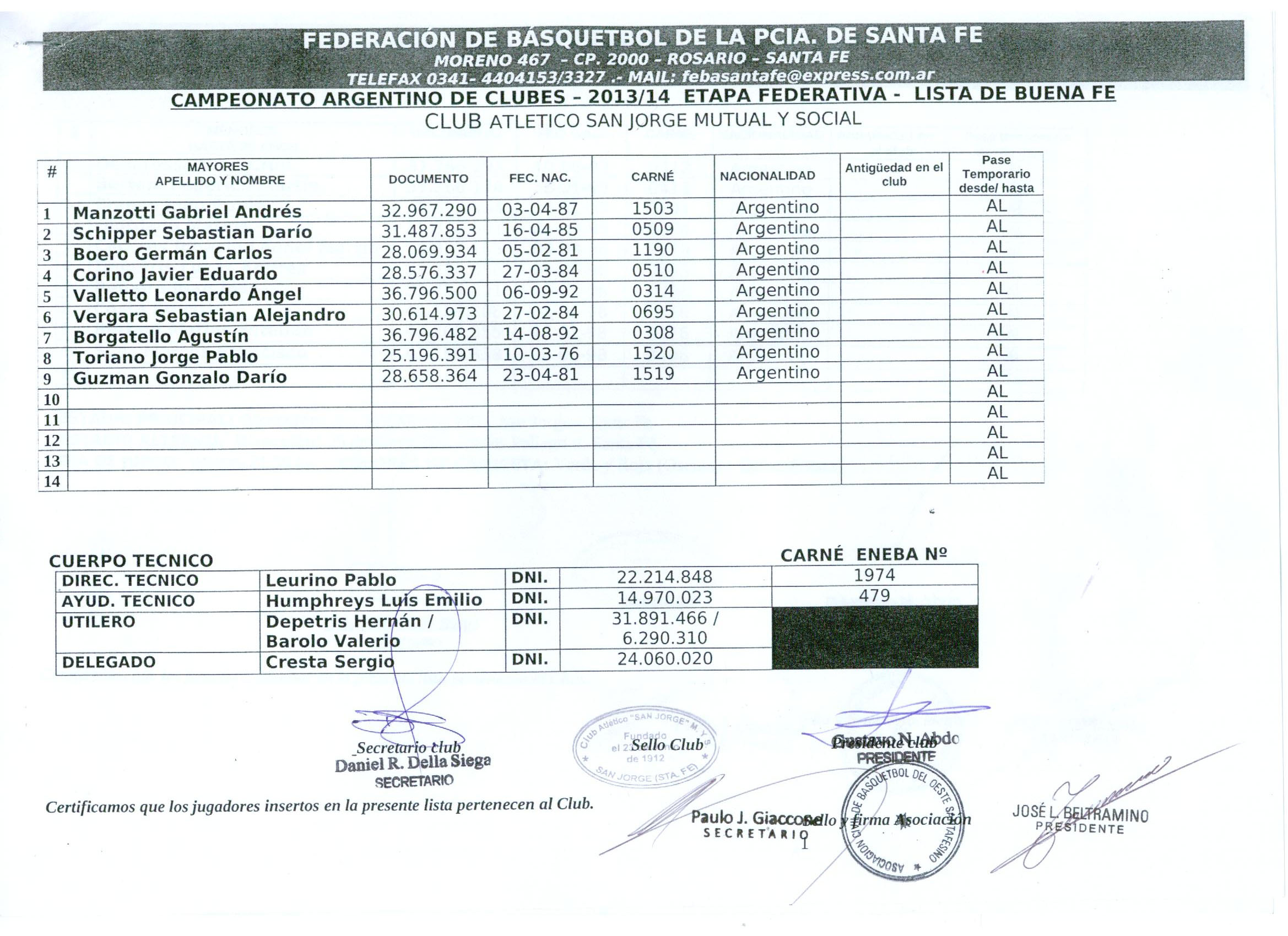 Federación de Basquetbol de la Provincia de Santa Fe